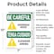Signmission Safety Culture Sign, 7 in Width, Aluminum, Rectangle, Bilingual OS-2PACK-BC-A-710-L-10035 - alternate 2
